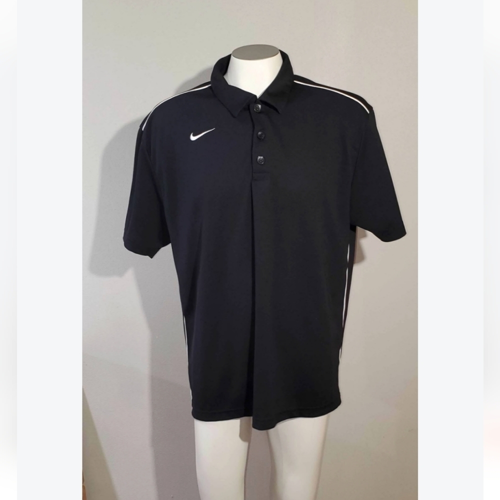 Men's NIKE Dri-Fit Polo Top Size Large